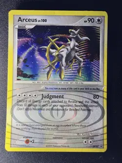 Arceus (DP50) Pokemon Promo - Holo Black Star Rare - TCG [LP] - Image 1