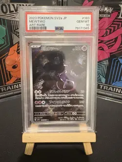 Mewtwo 183/165 AR Art Rare 151 SV2a Japanese 2023 Pokemon Card - Graded PSA 10 - Image 1