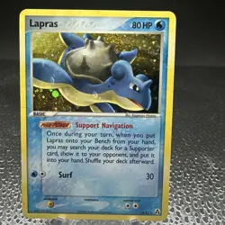 Lapras 8/92 - EX Legend Maker 2006 Holo Rare Pokemon Card - Image 1