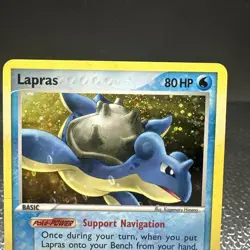 Lapras 8/92 - EX Legend Maker 2006 Holo Rare Pokemon Card - Image 3