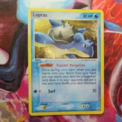 Lapras 8/92 - EX Legend Maker 2006 Holo Rare Pokemon Card - Image 1