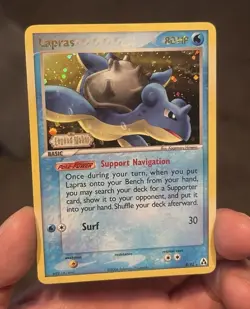 Pokemon TCG Lapras EX Legend Maker Stamped Reverse Holo Card 8/92 MiNTY ! - Image 3