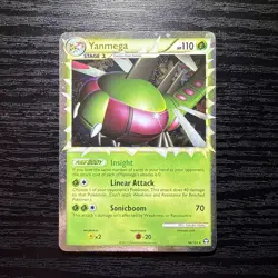 Yanmega (Prime) 98/102 HGSS Triumphant Holo Ultra Rare Vintage Pokemon TCG Card - Image 1