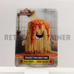 LAMINCARD ITALIAN BRAINROT DIRAMIX Cards 2025 - 98 Spaghettino Bruttino - Image 1