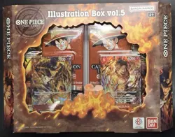 Bandai One Piece Card Game Illustration Box vol. 5 Brand New Factory Sealed - Image 1