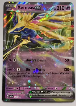 Xerneas EX Promo Scarlet & Violet Pokemon Card #179 - Image 1