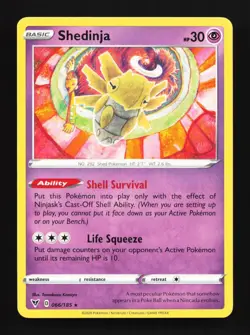 Shedinja 066/185 LP Vivid Voltage English Pokemon Card TCG - Image 1