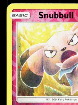 Snubbull 90/149 Sun & Moon LP Reverse Holo Pokemon Card TCG - Image 2