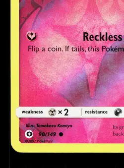 Snubbull 90/149 Sun & Moon LP Reverse Holo Pokemon Card TCG - Image 4