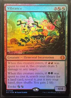 MTG Lorwyn Eclipsed Vibrance Foil (Mythic) - Image 1