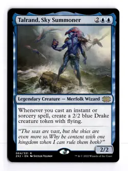 Talrand, Sky Summoner 64 Double Masters 2022 R MTG LP - Image 1