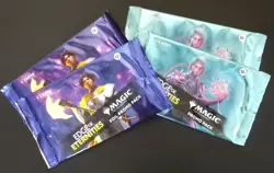 MAGIC THE GATHERING EDGE OF ETERNITIES FOIL & REG PROMO BOOSTER PACK 2 EACH - Image 1