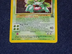 Pokemon Vintage Venusaur Holo Black star promo 13 ENGLISH - Image 2