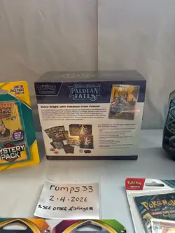 Pokemon Paldean Fates ETB Elite Trainer Box New Factory Sealed + Sealed lot - Image 4
