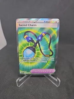 Sacred Charm Pokemon TCG 122/094 Full Art Ultra Rare Phantasmal Flames NM/M - Image 1