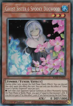 Yugioh Ghost Sister & Spooky Dogwood RA03-EN020 - Collector's Rare - Image 1