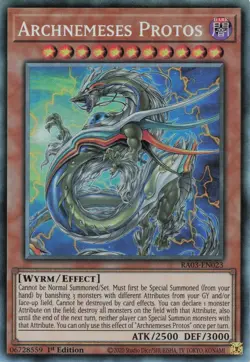 Yugioh Archnemeses Protos RA03-EN023 - - Collector's Rare - Image 1