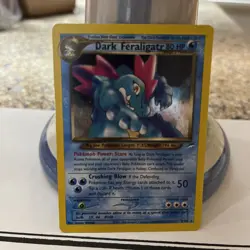 Dark Feraligatr Neo Destiny Holo 5 5/105 Pokemon Tcg 2000 Rare - Image 5