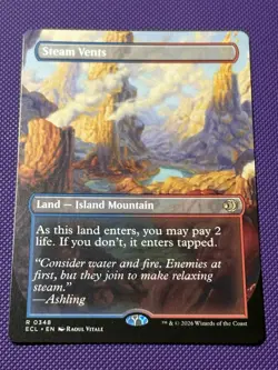 Steam Vents (Borderless) Lorwyn Eclipsed Regular - Image 1