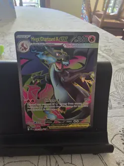 Mega Charizard X ex - 109/094 ME02: Phantasmal Flames - Pokemon Card - NM - Image 1