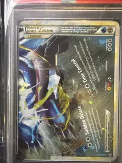 Pokemon Palkia Dialga Legend Bottom Holo Card 102/102 Triumphant Series - Image 3