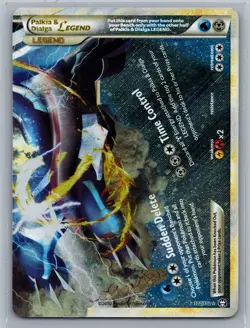 Pokemon TCG Palkia & Dialga Legend (Bottom) #102/102 Triumphant - Image 1