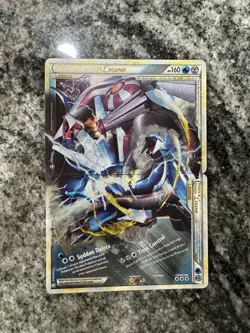 Palkia & Dialga Legend 101/102 and 102/102 Triumphant Holo Pokemon Top & Bottom - Image 2