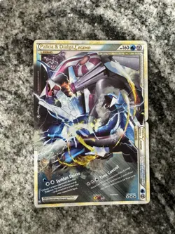 Palkia & Dialga Legend 101/102 and 102/102 Triumphant Holo Pokemon Top & Bottom - Image 3