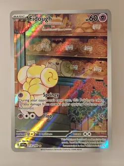 Pokemon TCG Fidough 213/198 Illustration Rare Scarlet Violet Base Set NM - Image 1