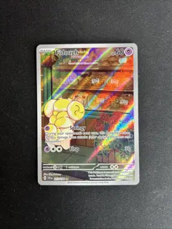 Pokemon TCG Fidough Illustration Rare Card 213/198 Scarlet & Violet Base Set - Image 1