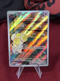 Pokemon TCG Fidough 213/198 Scarlet & Violet Base Illustration Rare Full Art - Image 3