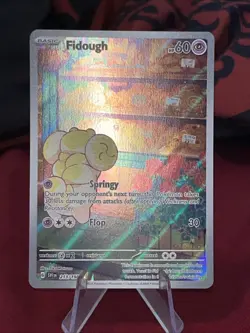 Pokemon TCG Fidough 213/198 Scarlet & Violet Base Illustration Rare Full Art - Image 4