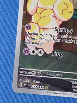 Pokemon TCG Fidough 213/198 Illustration Rare Scarlet Violet Base Set NM - Image 5