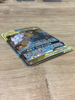 Reshiram & Zekrom GX Tag Team #157/236 Ultra Rare SM Cosmic Eclipse Holofoil - Image 3