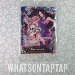 One Piece Card Game Boa Hancock OP07-038 Leader 2025 PSA Magazine Promo Sealed - Image 1