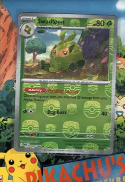 Pokemon TCG Swadloon (Master Ball Pattern) 002/086 Sv: White Flare Holo NM/M - Image 1