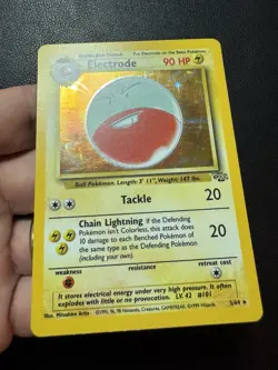 Electrode 2/64 Holo 1999 Jungle Base Set Pokemon Card TCG MP - Image 2