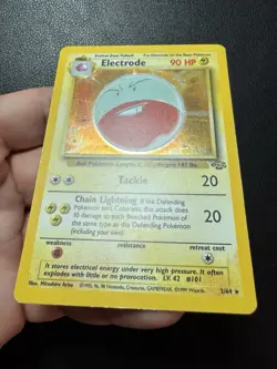 Electrode 2/64 Holo 1999 Jungle Base Set Pokemon Card TCG MP - Image 4