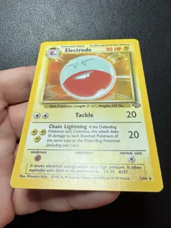 Electrode 2/64 Holo 1999 Jungle Base Set Pokemon Card TCG MP - Image 5