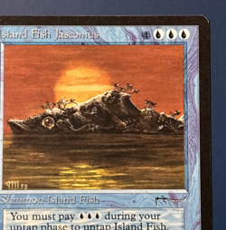 MtG Arabian Nights Edition: Island Fish Jasconius - Image 3