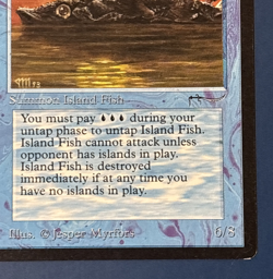 MtG Arabian Nights Edition: Island Fish Jasconius - Image 4