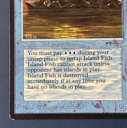 MtG Arabian Nights Edition: Island Fish Jasconius - Image 5