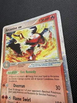 Arcanine ex 83/92 Legend Maker Pokemon Card MP - Image 3