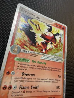 Arcanine ex 83/92 Legend Maker Pokemon Card MP - Image 4