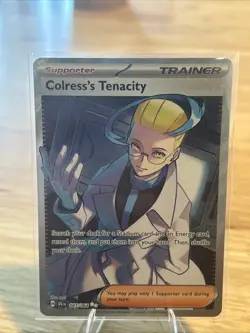 Pokemon TCG Colress's Tenacity Trainer Shrouded Fable Ultra Rare Card 087/064 - Image 1