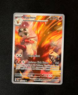 Pokemon Card TCG - Blaziken 192/182 - Destined Rivals - Illustration Rare - NM ⭐ - Image 1