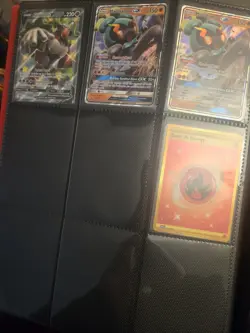 Pokemon Binder Collection Cards. Vmax, Ex gengar, mew, Eeveelution, charizard - Image 2