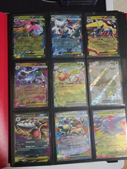 Pokemon Binder Collection Cards. Vmax, Ex gengar, mew, Eeveelution, charizard - Image 3