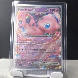 Pokemon TCG Mew EX & Darkrai Crown Zenith Holo EX Card Lot (2 Cards) - Image 1