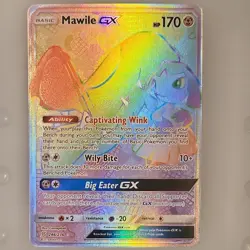 Pokemon Mawile GX 246/236 Sm-Unified Minds Secret Rare Full Art Holo Card - Image 1
